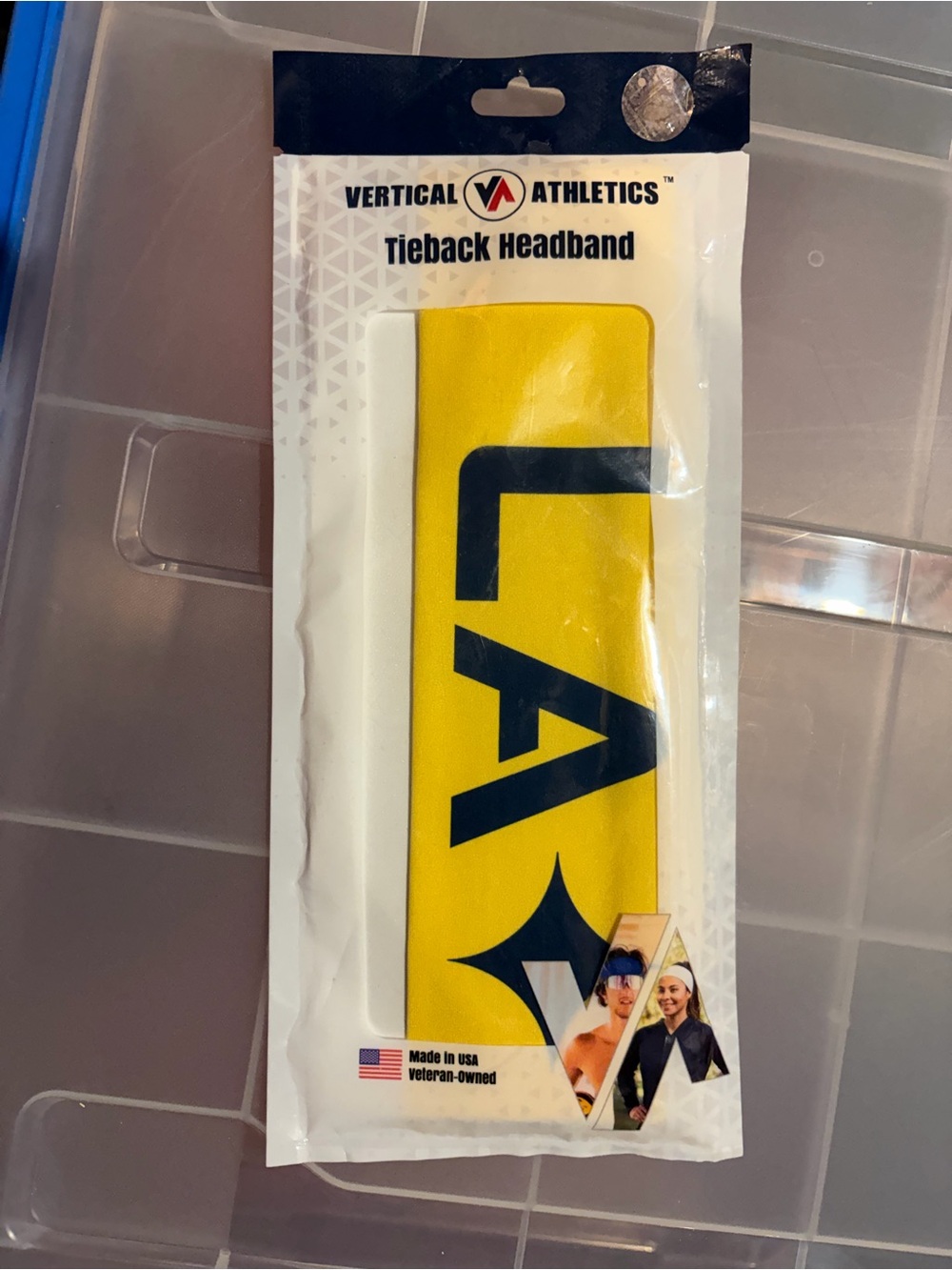 LA Galaxy Tieback Headband